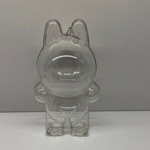 Clear Action Figure Keychain